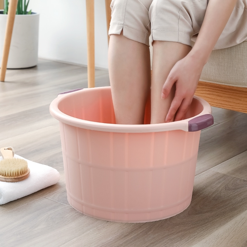 家用足浴盆泡脚桶过小腿法耐可折叠泡脚盆洗脚盆过膝宿舍养生成人保温