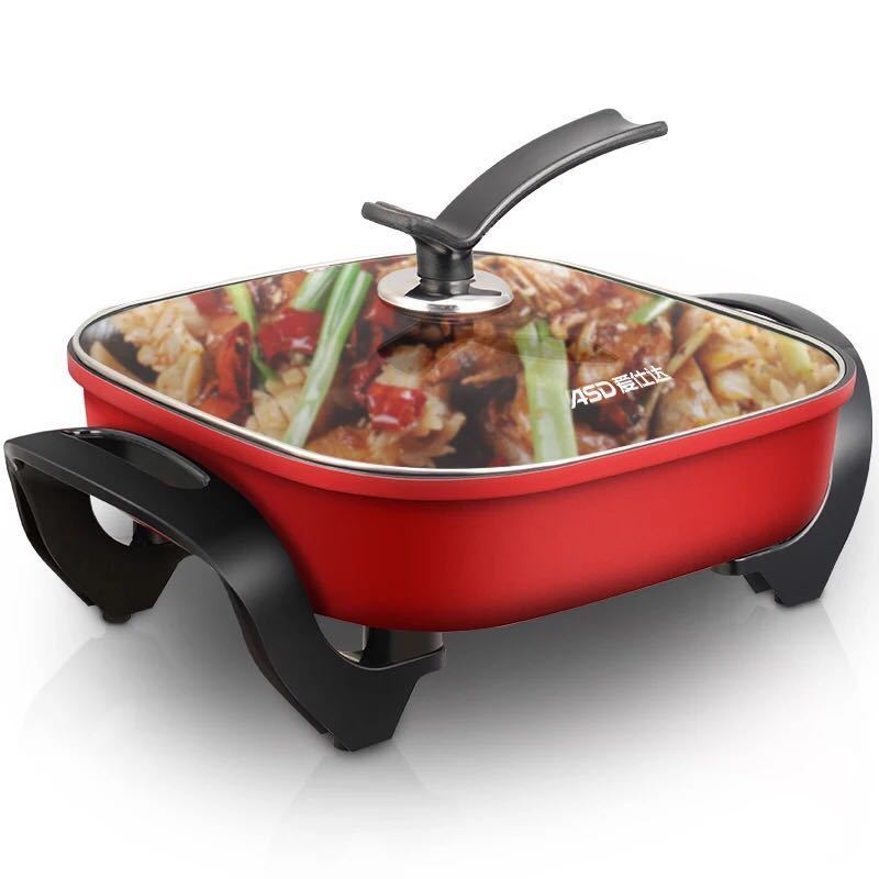 爱仕达(ASD) AH-F15J103 电火锅5L大容量学生用煮菜锅家用火锅