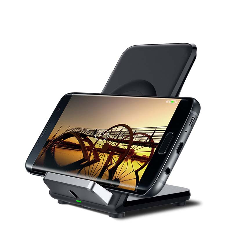 无线充电器安卓苹果华为iphone通用小米vivo三星note5s7s8充电器星舰