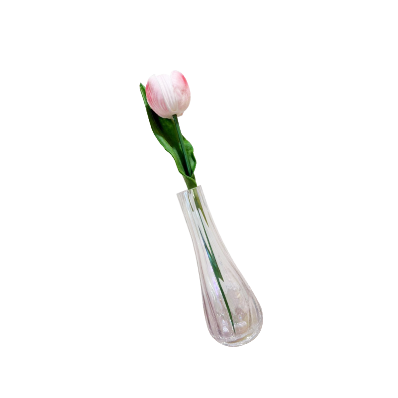 御恒泰 假花 玻璃瓶+1支 套高清大图