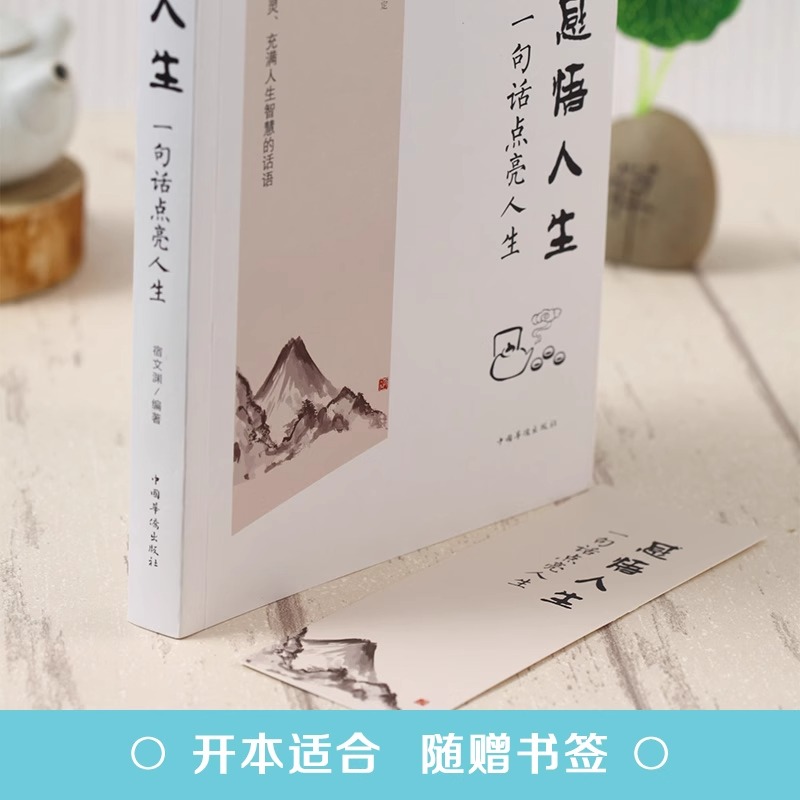 感悟人生 一句话点亮人生 [正版]感悟人生一句话点亮人生 大智慧修身为人处世生命感悟 心灵修养人生格箴言 每日必读成人文高清大图