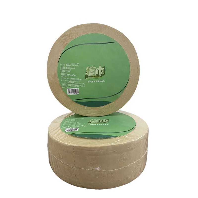 植巾 DZJ1500 四层150m 12卷/箱 竹纤维卫生纸大盘纸 1.00 提/箱 (计价单位:箱)高清大图