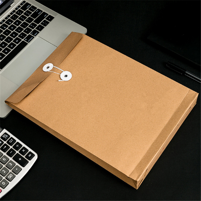 今德利2503档案袋250g加厚纸质文件密封袋50只装