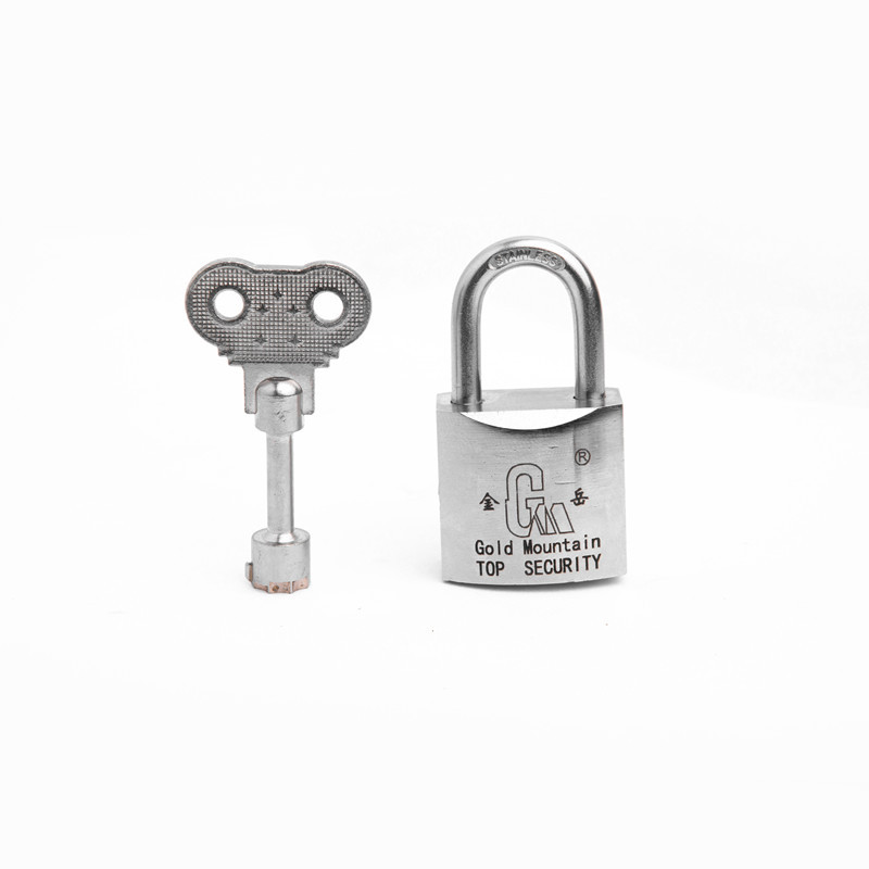 金岳 30mm 通开 不锈钢梅花锁 (计价单位:个) 银色