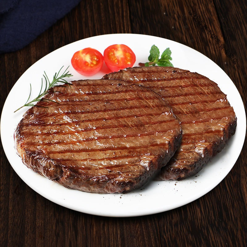 牛排黑椒腌制家庭套餐牛扒非原切整切新鲜牛肉黑椒牛排10片黑椒酱刀叉