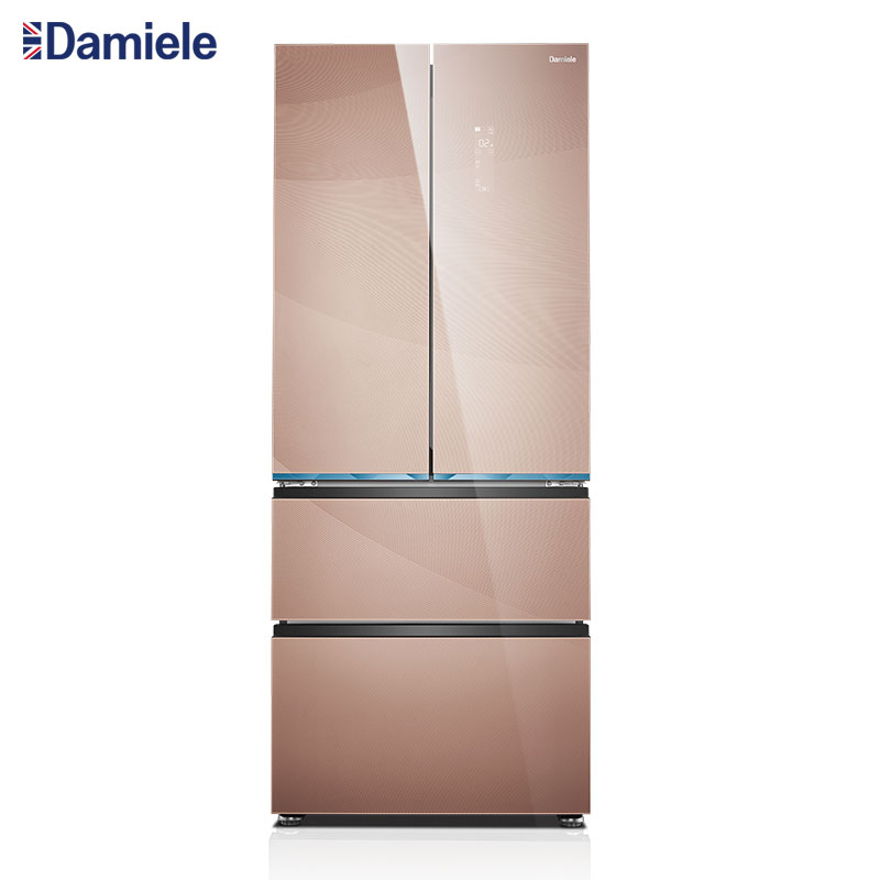damiele达米尼bcd455wkfpd法式家用多门冰箱小型四开门节能无霜参数
