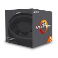 AMD 锐龙 5 2600 处理器 6核12线程 AM4 接口 3.4GHz 盒装
