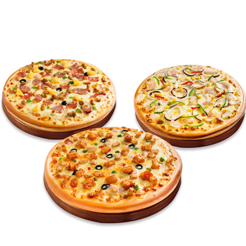 5份不同口味7寸9寸速冻披萨微波烤箱加热即食用披萨饼半成品 7寸5份装