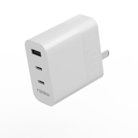魅族超充GaN三口充电器手机电源适配器65W MAX 功率安全小巧
