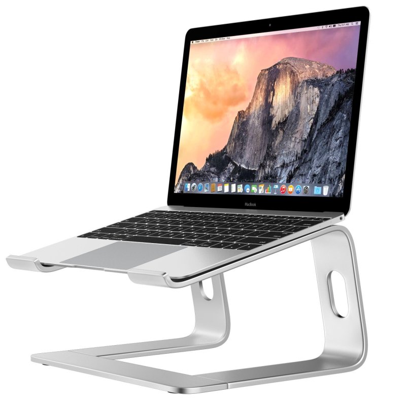 艾普奇 M5笔记本支架颈椎pro手提电脑散热托架macbook铝合金桌面垫高底座便捷式散热器架子支撑底座