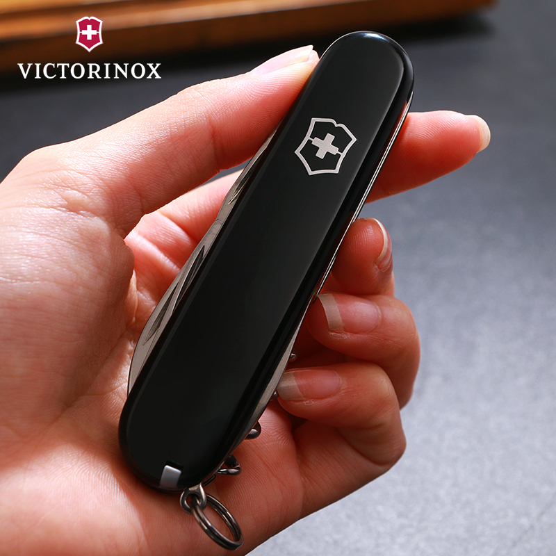 Victorinox维氏瑞士军刀 户外刀具维氏军刀 91MM折叠刀1.3603.3正品多功能瑞士刀高清大图