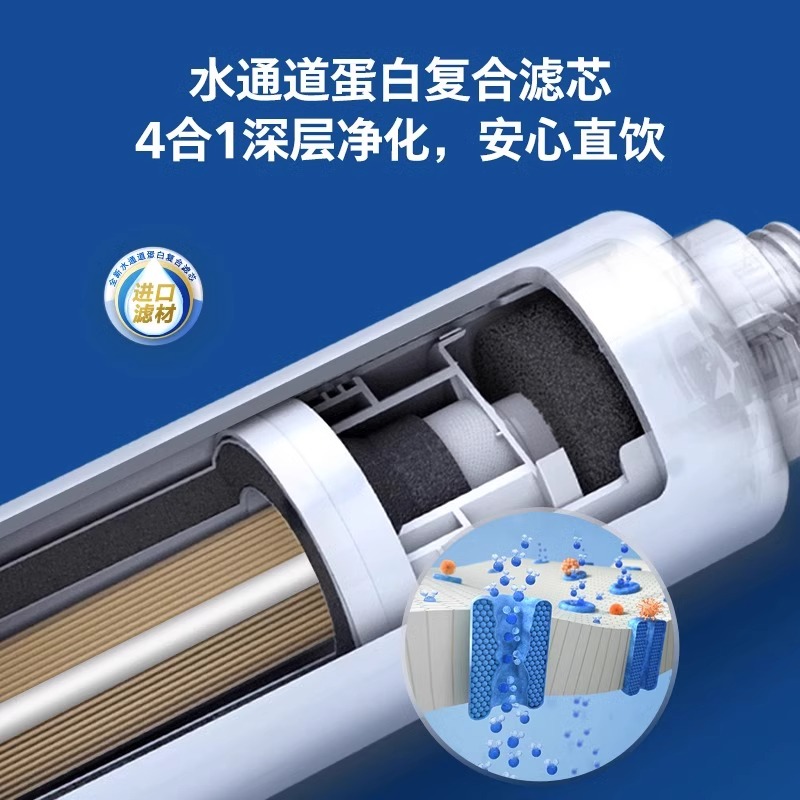 飞利浦净水器原装复合滤芯套装ADD585 适用ADD6850/ADD6852高清大图