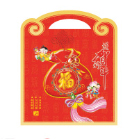SCP 300g礼包手提袋28x42 定制新年节庆装饰用品SCP-1165（此为单个价，起订500个不足起订量不发）