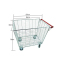 苏识 CT12超市网篮理货车 970×660×760mm PU载重轮(单位:台)
