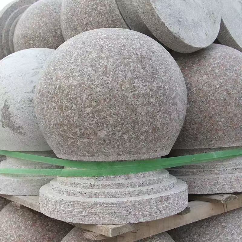 日目 防护石墩防撞石球直径60cm/个高清大图