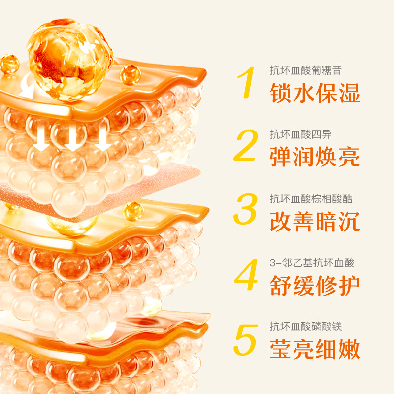 [5瓶]五重维生素E乳 100g*5瓶 倍润身体乳液保湿滋润修护润肤乳持久留香体全身男女秋冬高清大图