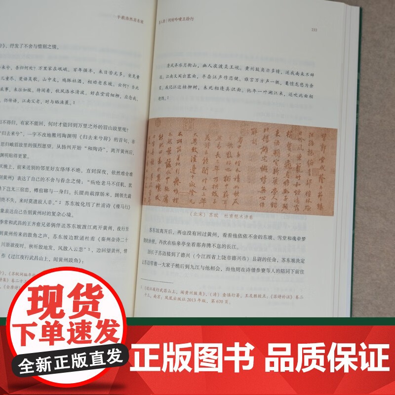 千载浩然苏东坡 汪维宏 著 品读东坡旷达浩然的理想人格一部细述苏轼从政历程彰显士大夫精神的文化史传 历史人物传记书籍高清大图