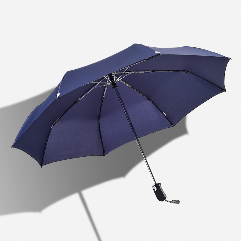 天堂伞全自动雨伞男女加大号加固防风商务伞三折叠自开自收雨伞
