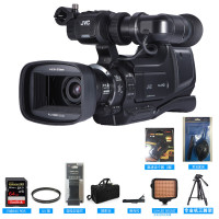 杰伟世(JVC)JY-HM85ACH 活动会议套餐 数码摄像机 专业摄像机 黑色 600万有效像素3英寸显示屏