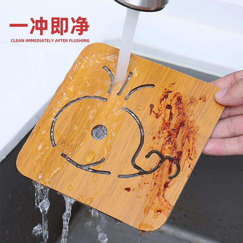 [补贴10%]木质隔热垫桌垫餐垫创意隔热防滑防烫垫盘子砂锅杯碗垫桌面大号高清大图
