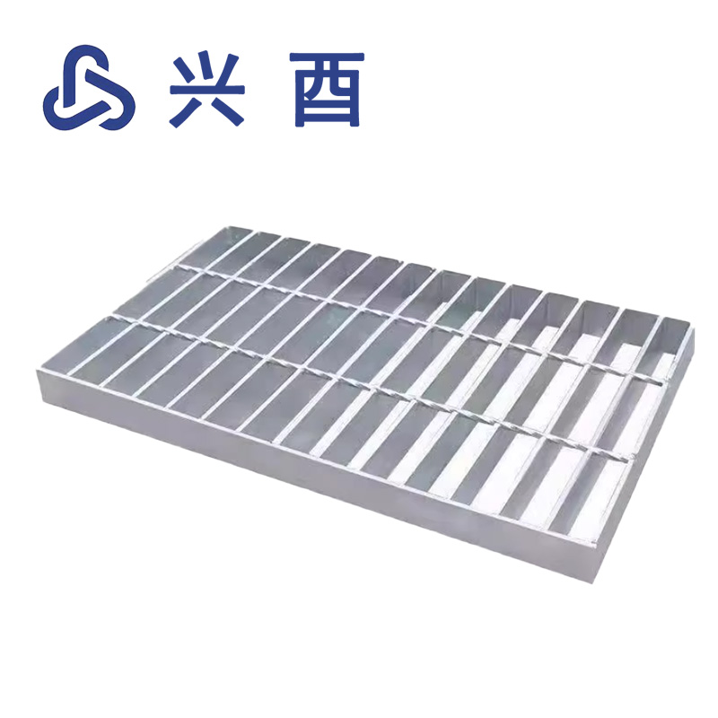 兴酉 镀锌钢格栅排水沟盖板 厚20mm 平方米高清大图