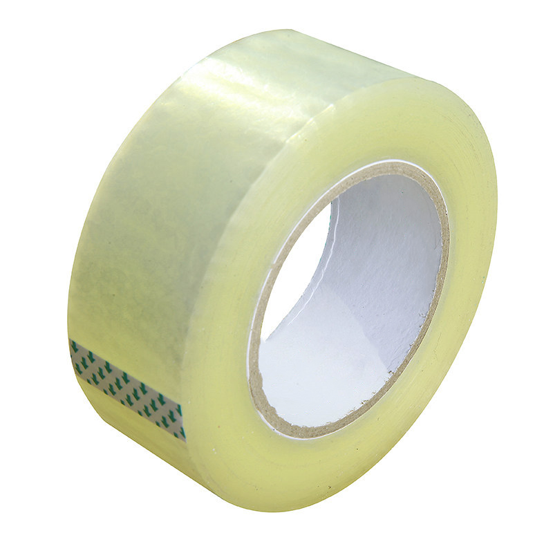 易企采 透明封箱胶带 高粘度包装打包胶带45mm