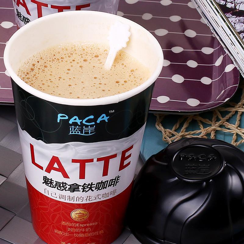 蓝岸咖啡魅惑拿铁25g/杯 速溶咖啡 源自法国