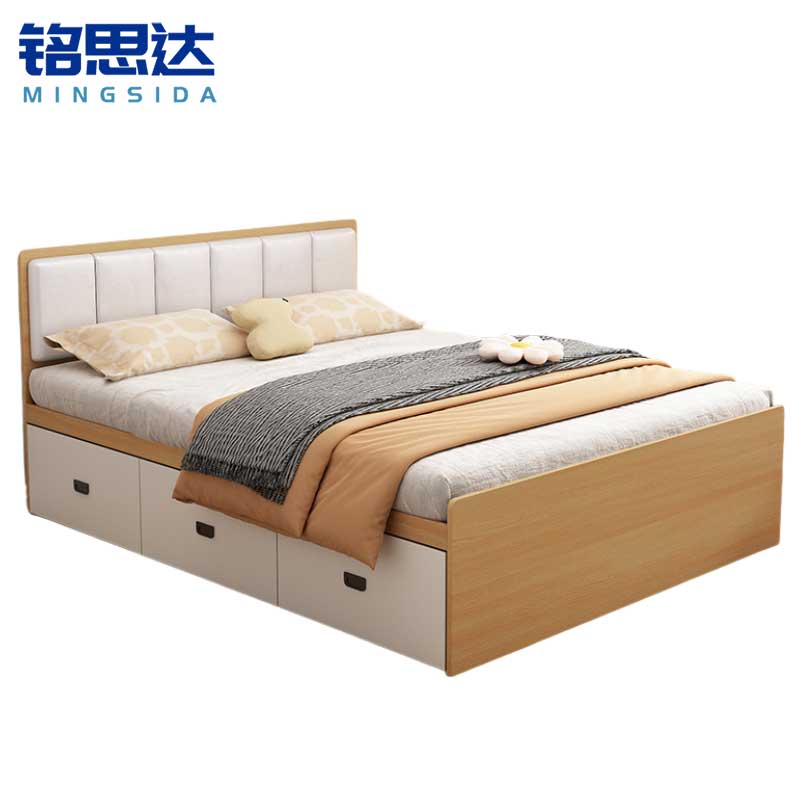 高 箱储物床高箱储物床高清大图