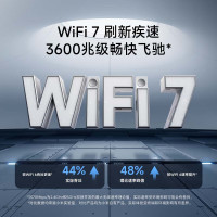 小米(MI)路由器BE3600 米家3600兆级WiFi7 4核高通处理器 千兆网口 智能家用无线路由放大器办公