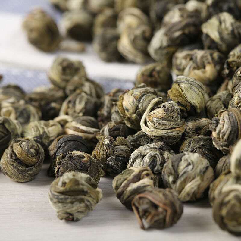 茉莉花茶龙珠50g袋装新茶浓香型茉莉花之乡横县特产2020白龙珠