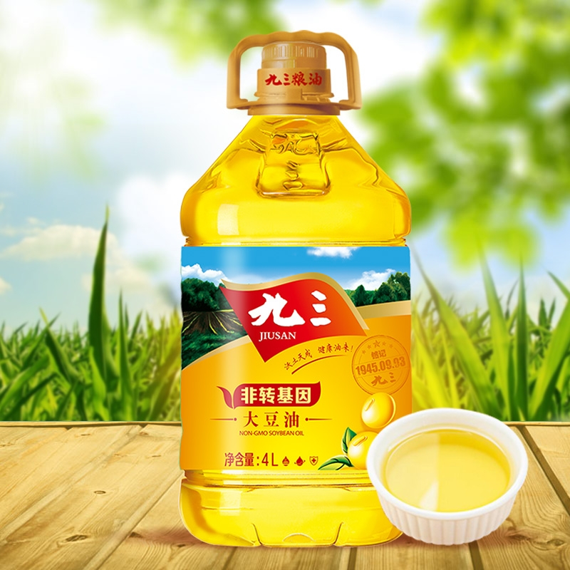 调和油4L食用植物调和油营养家用炒菜大桶装