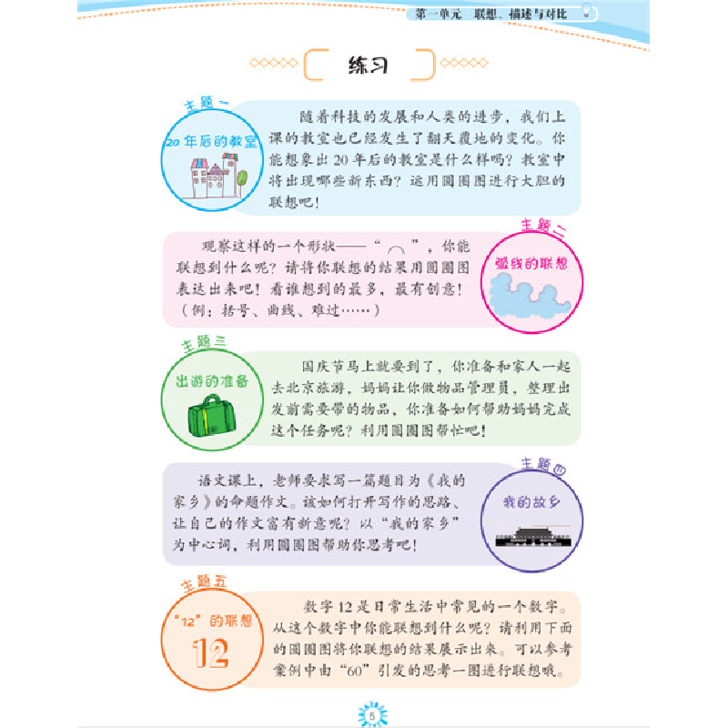 醉染图书小学思维训练:八大思维图示法9787303188888高清大图