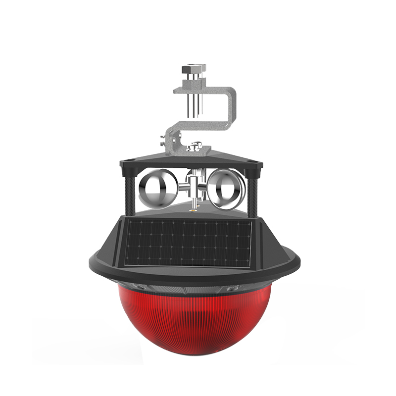 晫安联 ZX3002A DC3.7V 2W IP66 0.5Hz LED 太阳能防外破警示灯 ( 计价单位：盏 )红色高清大图