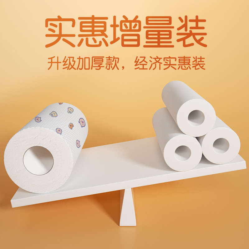 蓝漂萌宠系列清洁抹布1卷装LP-47477-1清洁抹布1卷装!高清大图