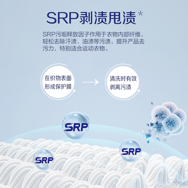 雕牌除菌有氧洗衣液500g袋装除菌除螨去渍除异味家庭实惠装