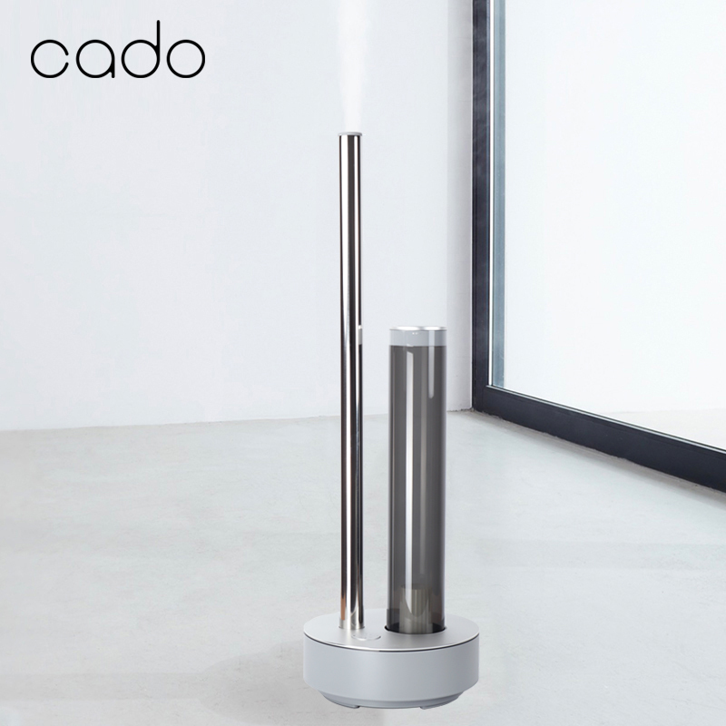 日本品牌 cado 加湿器C620M 2米喷雾 创意家用办公室 大容量 除菌 断水保护 落地式