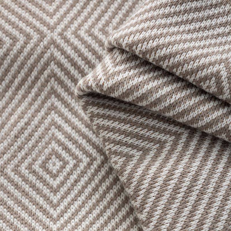 雅鹿针织航空休闲毯高清大图