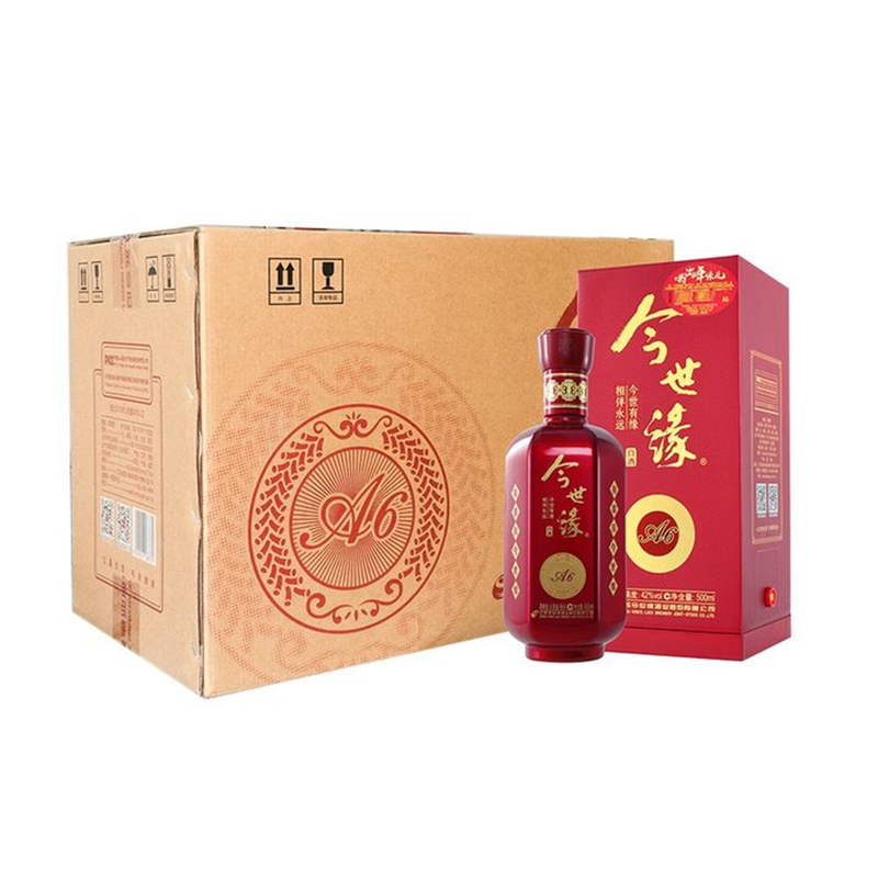 今世缘酒a642度500ml6瓶白酒整箱喜宴喜酒参数