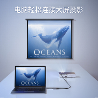飞利浦type-c拓展坞电脑转换器笔记本扩展macbook pro苹果配件air投影仪转换器HDMISWR1607E