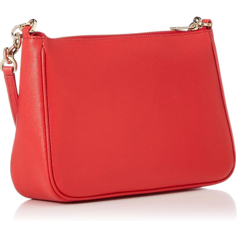 FURLA女士 textured皮革单肩包小巧多口袋金属扣锁实用百搭配饰日高清大图