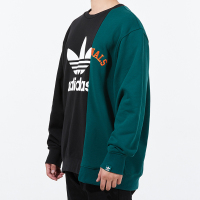 Adidas阿迪达斯三叶草卫衣男2022新款圆领运动服休闲套头衫HC0379