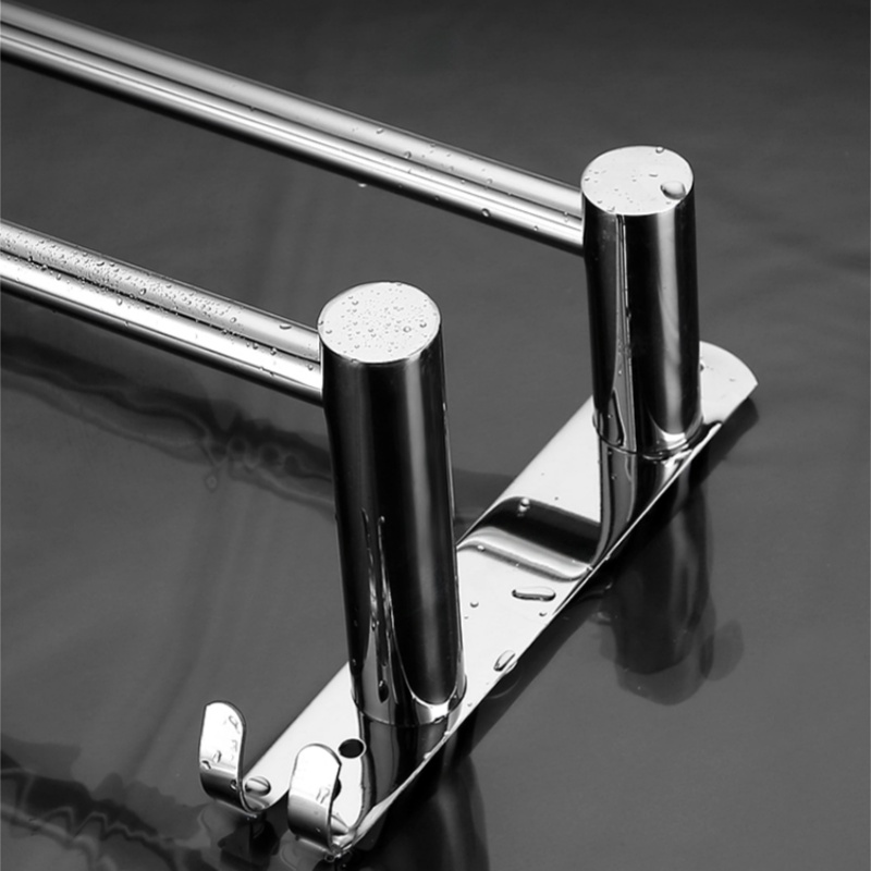 攸形 不锈钢毛巾架60cm个高清大图