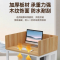 伟樽多媒体课桌带屏风一桌二凳120*60*75cm套