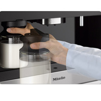 美诺(Miele) 德国原装豪华嵌入式咖啡机CVA7440曜石黑色 办公室 家用全自动咖啡机智能现磨