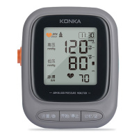 康佳(KONKA)血压计AES-U281家用上臂式电子血压测量仪高清大屏语音家用老人自动高精度血压测量仪测压仪