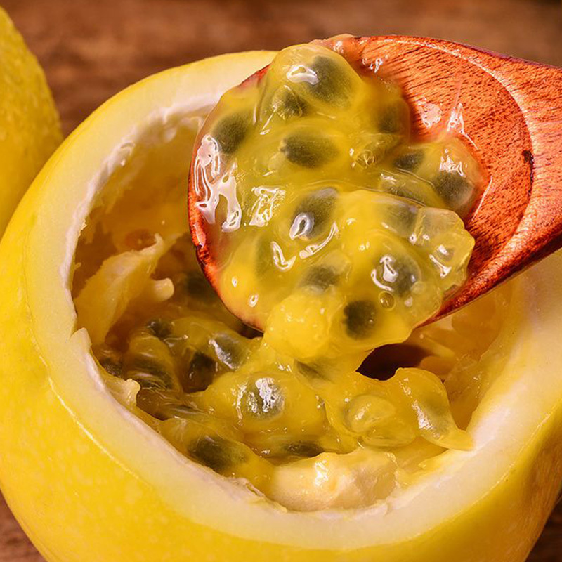 旗舰]黄金百香果 1斤特大果单果约80-105g(5-7个装) 南香源黄金龙涎香