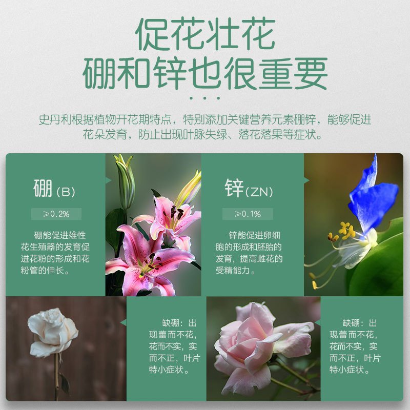 史丹利1810磷酸二氢钾花肥料花卉专用盆栽颗粒肥家用养花磷钾肥