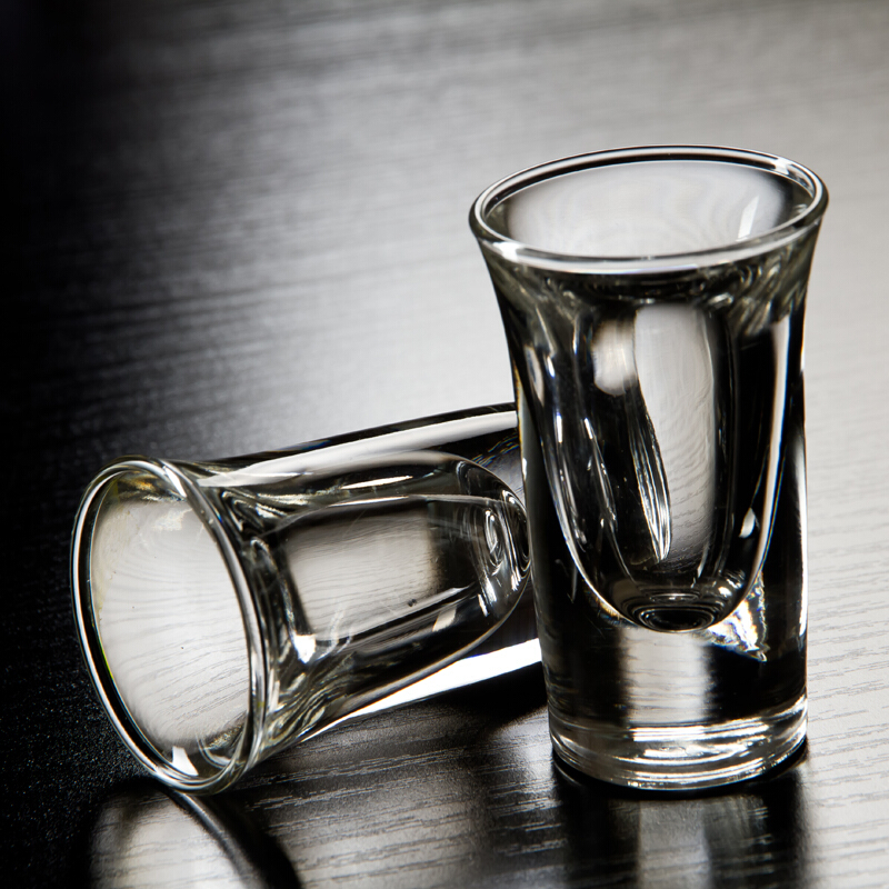 利比 Libbey白酒杯烈酒杯子弹杯一口杯茅台杯吞杯22ml6支+分酒器718高清大图