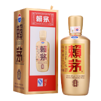 茅台 赖茅 金樽 纯粮食酒 白酒礼盒送礼佳品 酱香型 白酒 53度 500ml/盒 单瓶装盒装(賴茅)