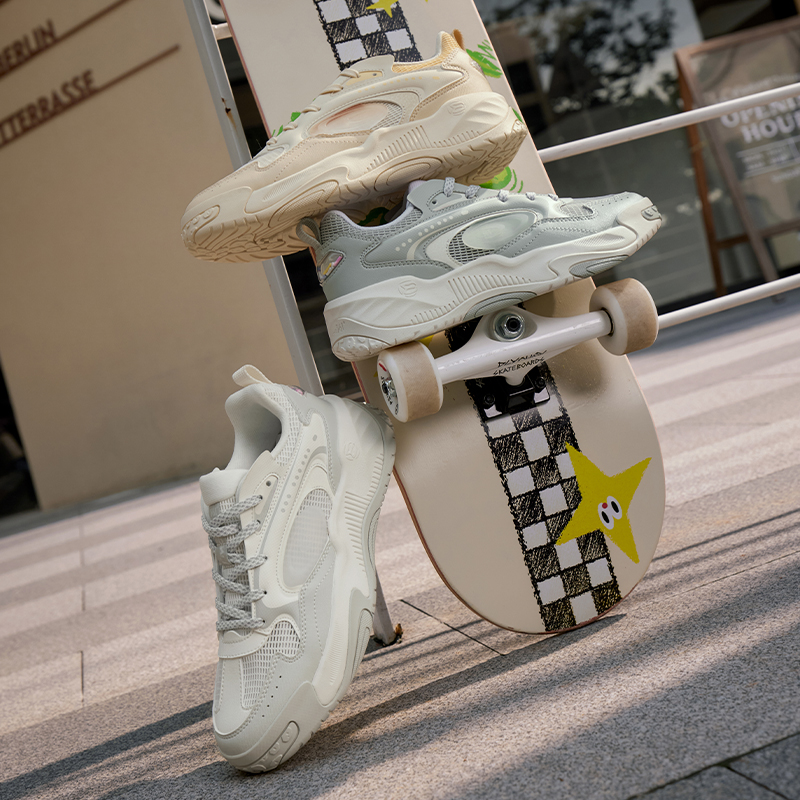 锦程4.0丨361°女鞋透气运动鞋新款休闲鞋网面鞋子板鞋女高清大图